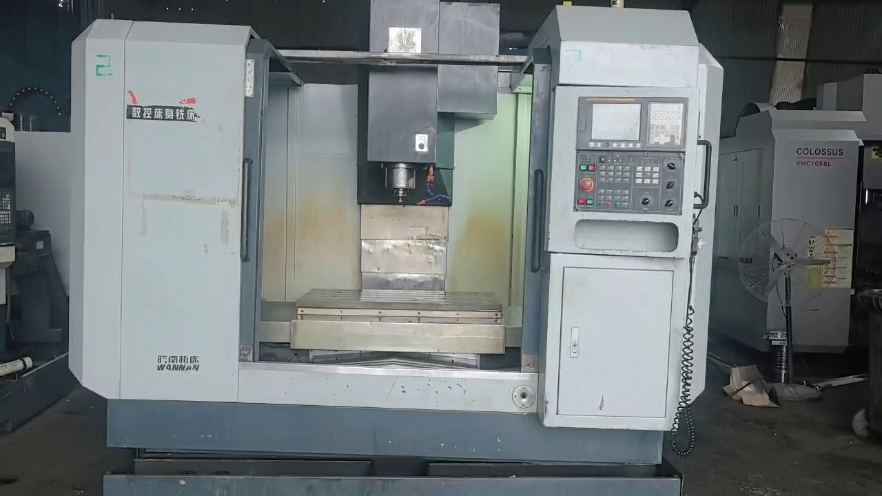 Used Wannan 855 CNC Milling Machine with FANUC MD Control
