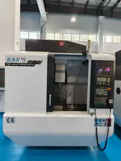 Used Han's HT-710 Drilling and Tapping Center with Siemens 828 D photo 1