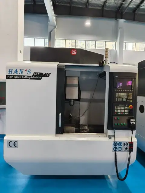 Used Han's HT-710 Drilling and Tapping Center with Siemens 828 D
