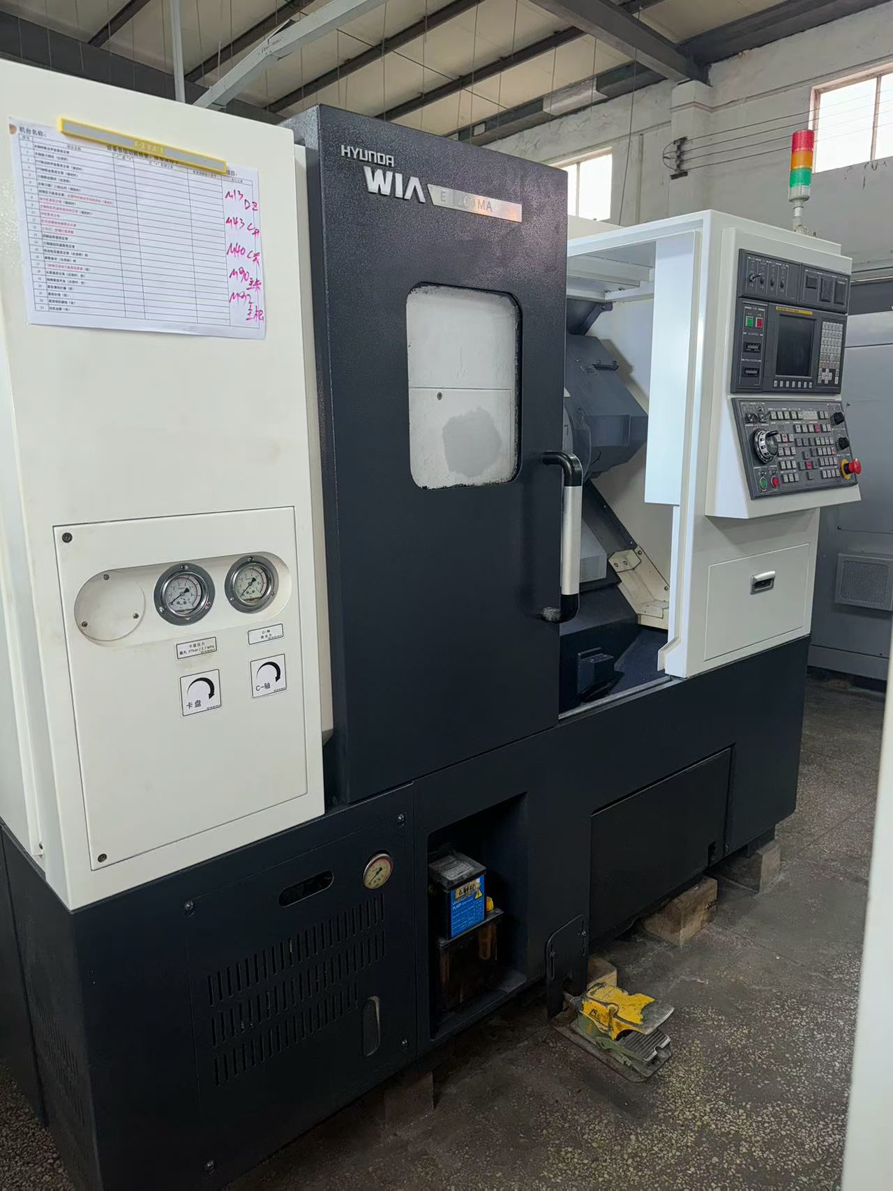 Used Hyundai WIA E 200 MA Turn-Mill CNC Lathe photo 2