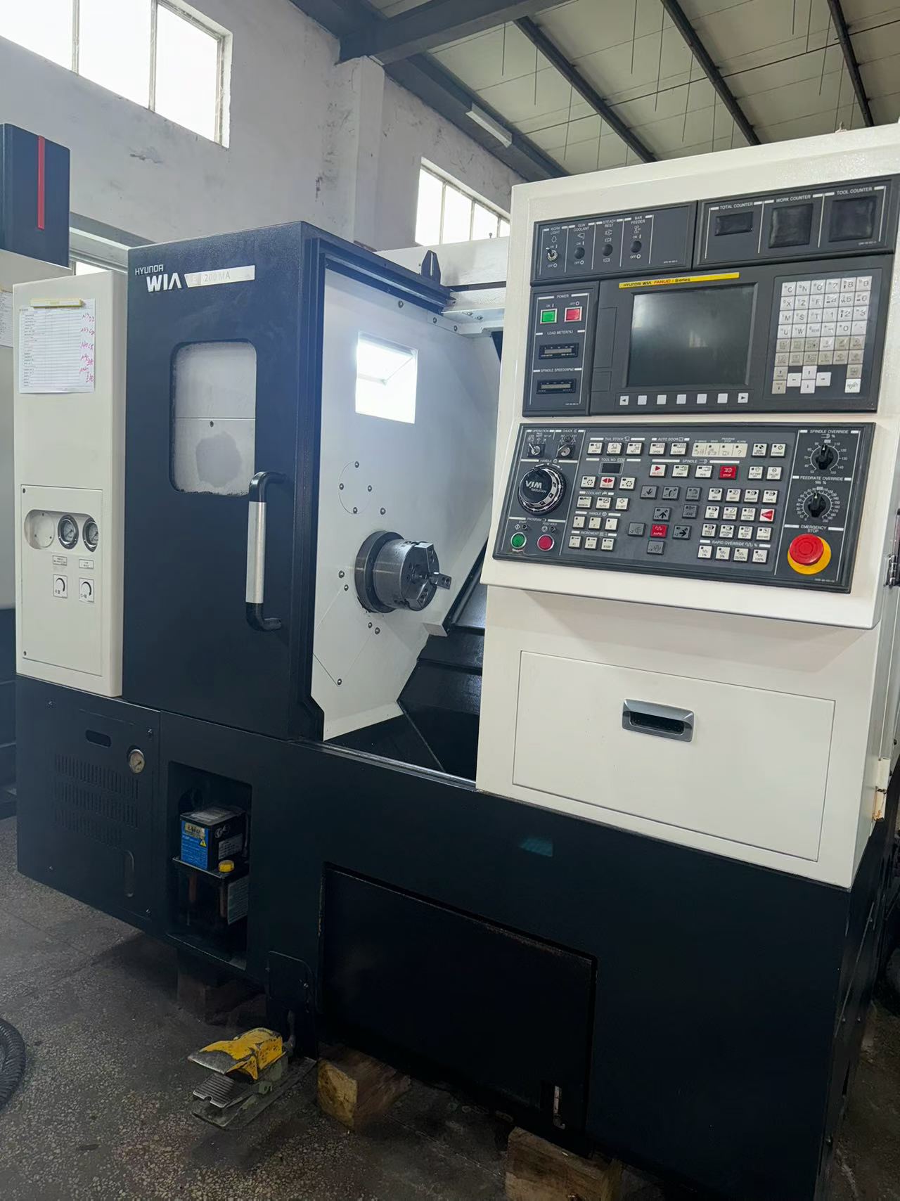 Used Hyundai WIA E 200 MA Turn-Mill CNC Lathe photo 3