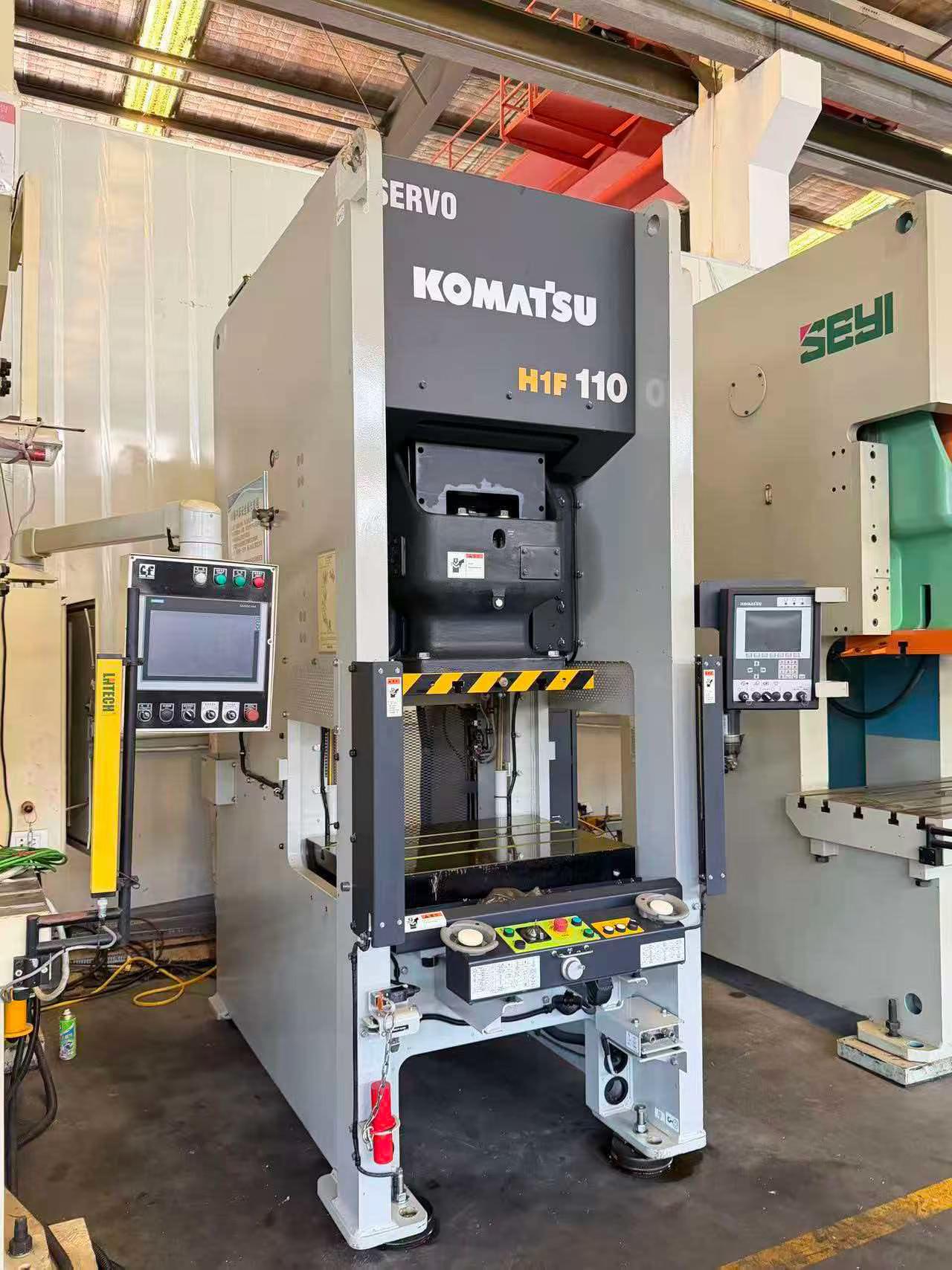 Used Komatsu H 1 F-110 Ton Press photo 2