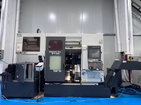 Mesin Bubut CNC Nakamura-Tome WT-100 Dual-Spindle Dual-Turret Turn-Mill Bekas