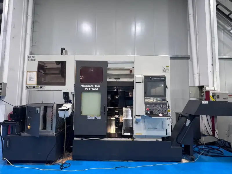 Used Nakamura-Tome WT-100 Dual-Spindle Dual-Turret Turn-Mill CNC Lathe photo 1