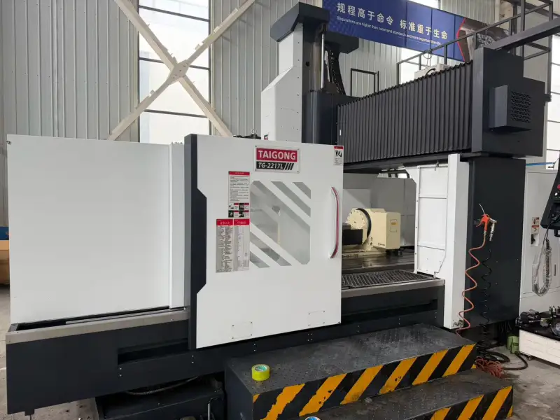 Used Taigong 2217 CNC Gantry Machining Center with Fanuc MF Plus photo 1