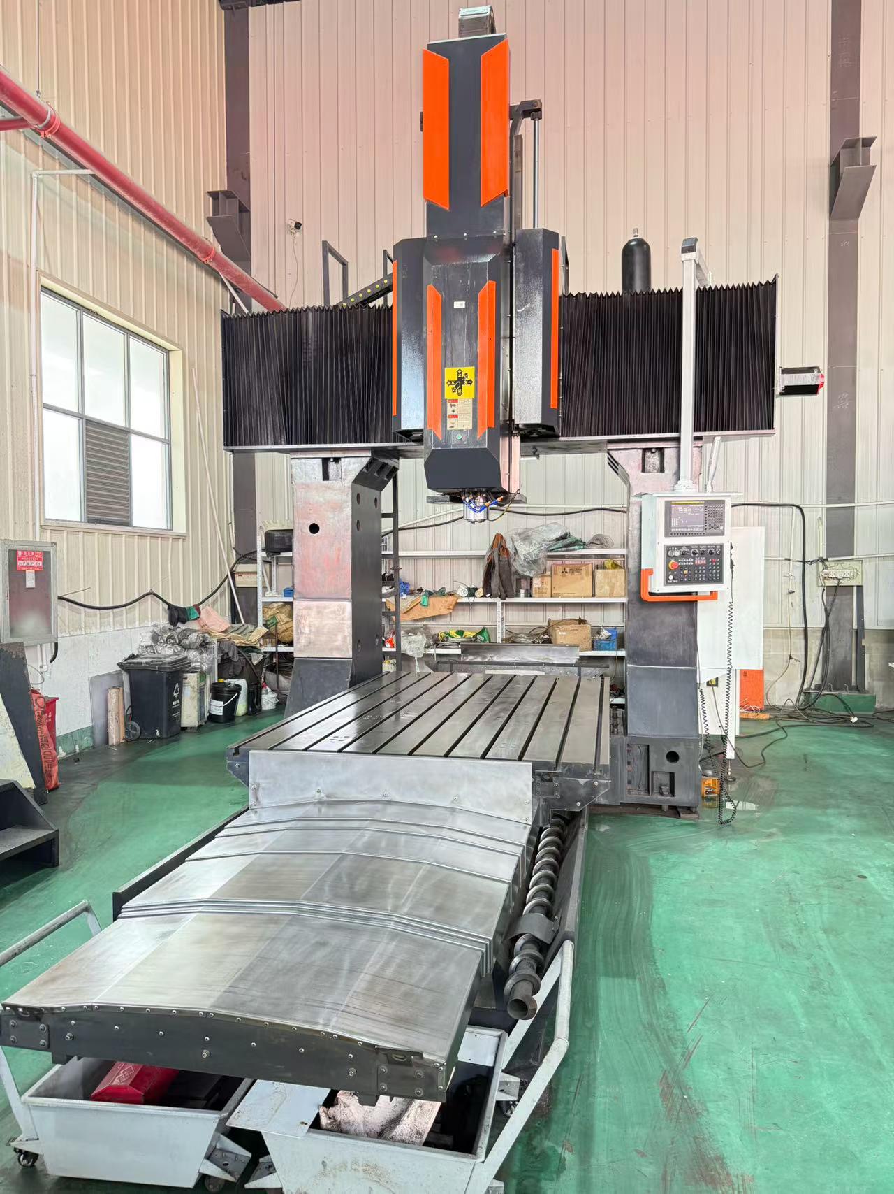 Used Taizheng 2719 Gantry Milling Machine with Fanuc MF Plus for Sale