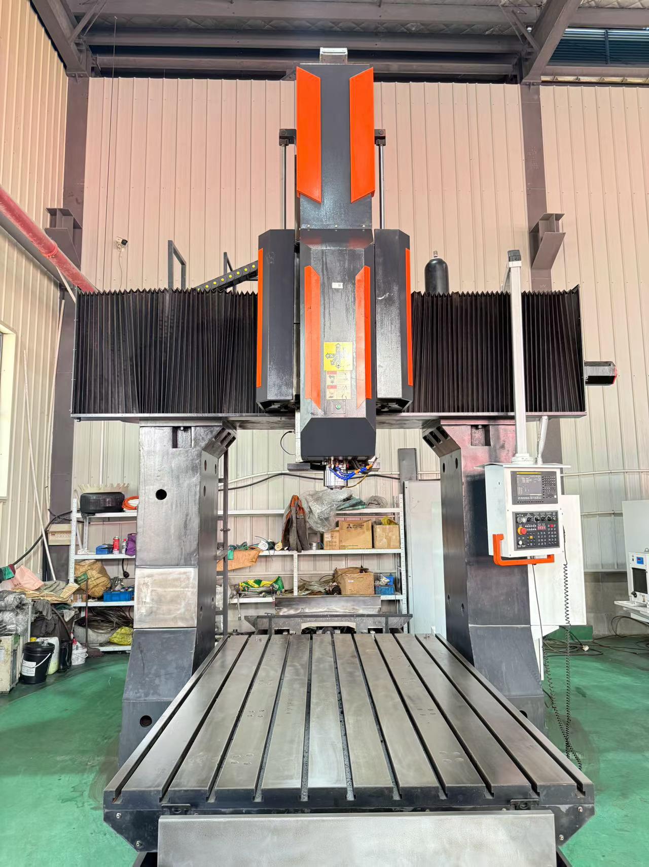 Used Taizheng 2719 Gantry Milling Machine with Fanuc MF Plus for Sale photo 2