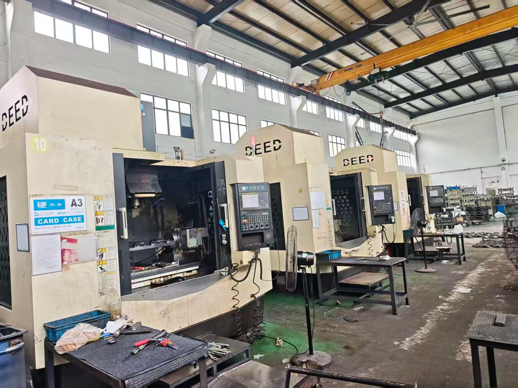 Used Tiede 1160 Vertical Machining Center with BT50 ZF Gear Head photo 1