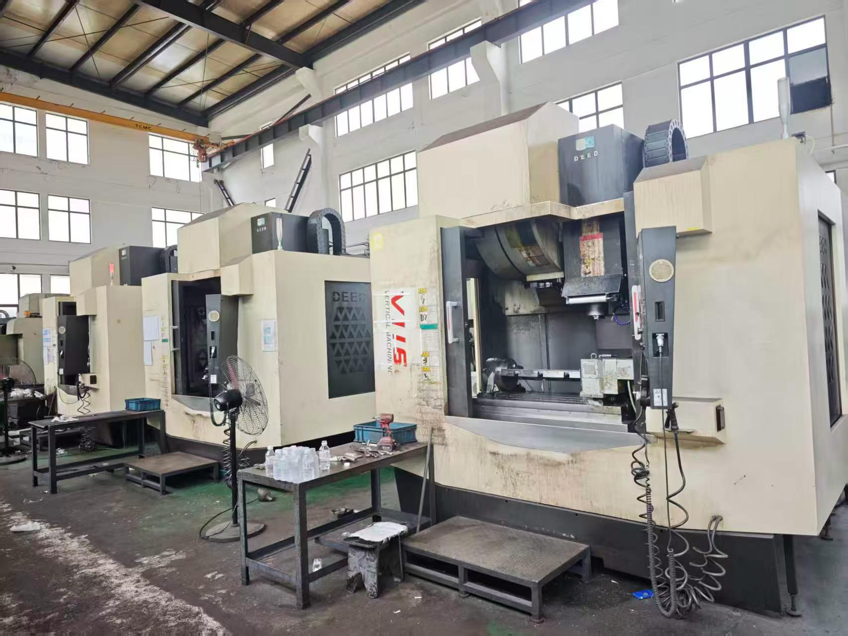Used Tiede 1160 Vertical Machining Center with BT50 ZF Gear Head photo 2