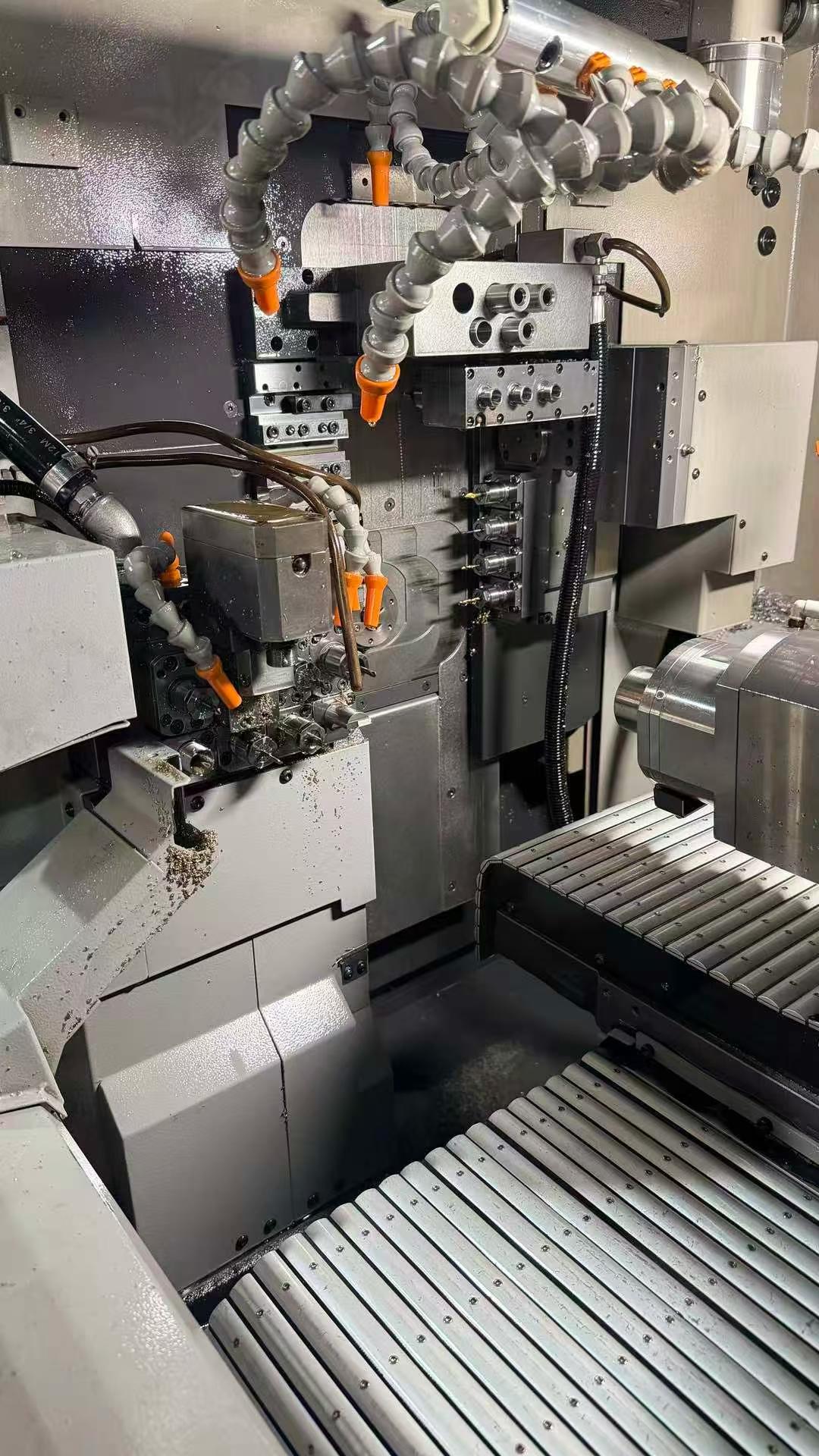 Used Tsugami S 206 A Swiss-Type CNC Lathe with Fanuc TFPlus Control photo 2