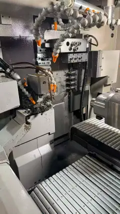 Used Tsugami S 206 A Swiss-Type CNC Lathe with Fanuc TFPlus Control photo 2