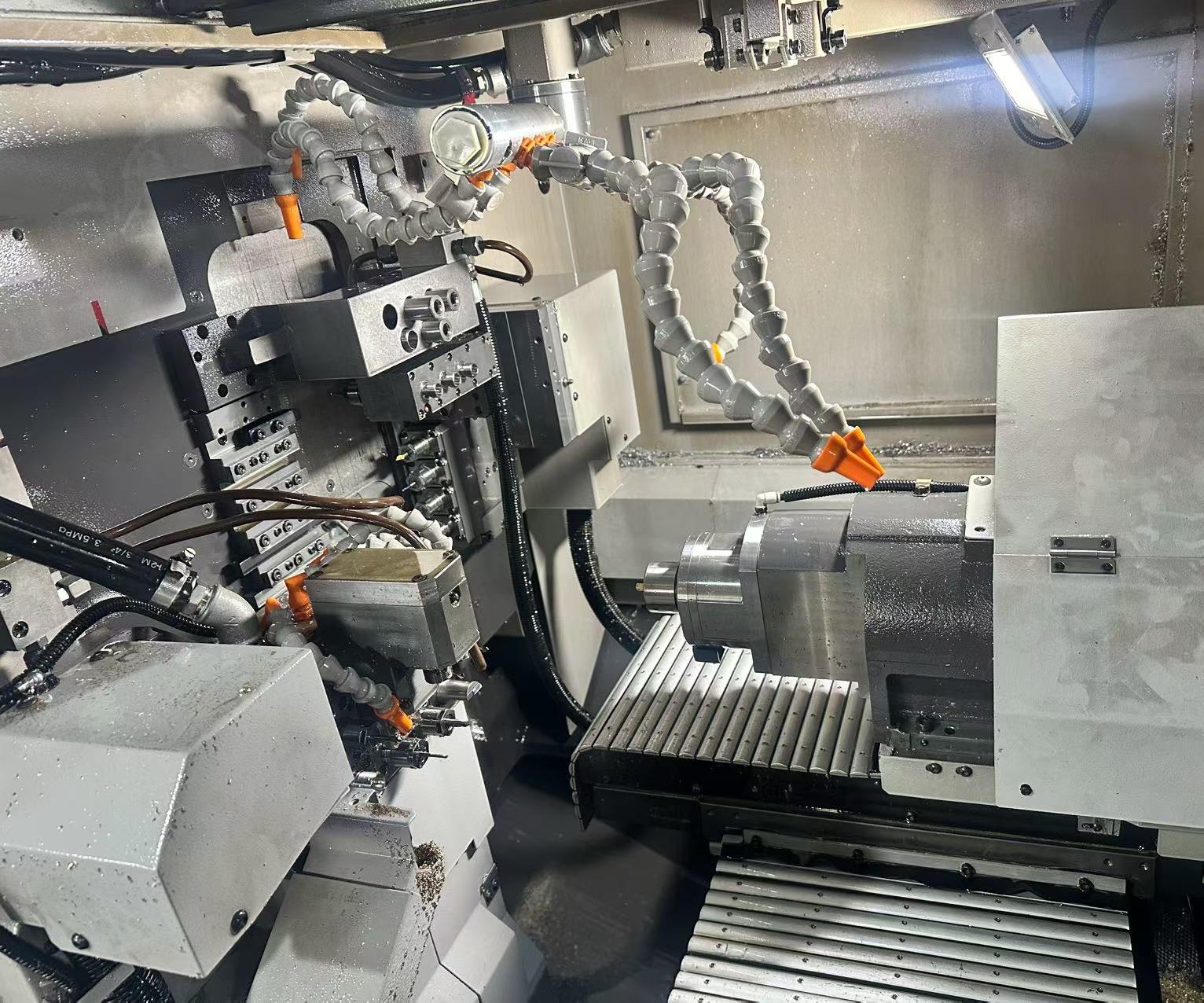 Used Tsugami S 206 A Swiss-Type CNC Lathe with Fanuc TFPlus Control photo 3