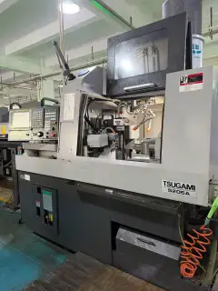 Used Tsugami S 206 A Swiss-Type CNC Lathe with Fanuc TFPlus Control photo 6