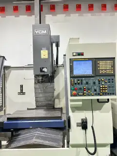 Used YCM FV-85 A CNC Milling Machine with Fanuc Control photo 4