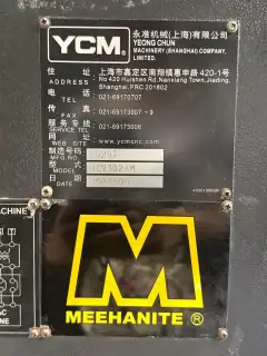 Used YCM NCV 102 AM Vertical Machining Center with Fanuc Control photo 9