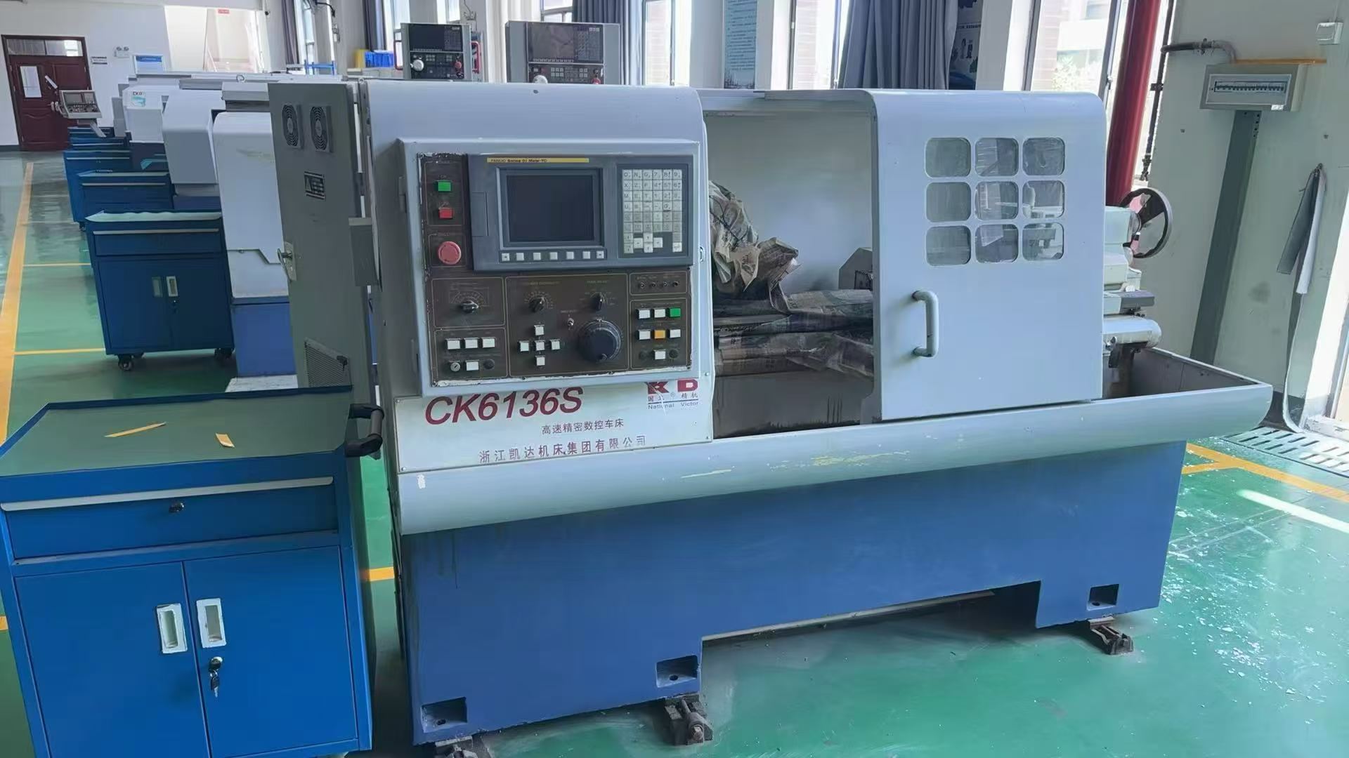 CK 6136 CNC Lathe – Installed and Lightly Used