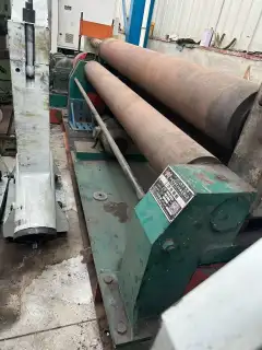 Used 2023 Jiangsu Zhongwei 20 x 2.5 m Three-Roll Plate Bending Machine photo 4