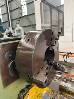 Used Dalian CW 6280 C x 3 m Lathe with 500 mm 3-Jaw Chuck photo 4