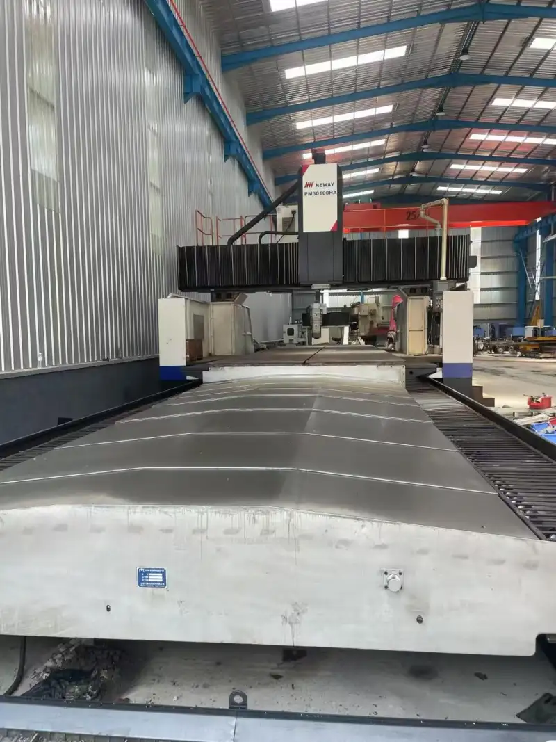 Used Niuwei 4.2 m x 10 m CNC Gantry Milling Machine with Fanuc Control, 2020 photo 1