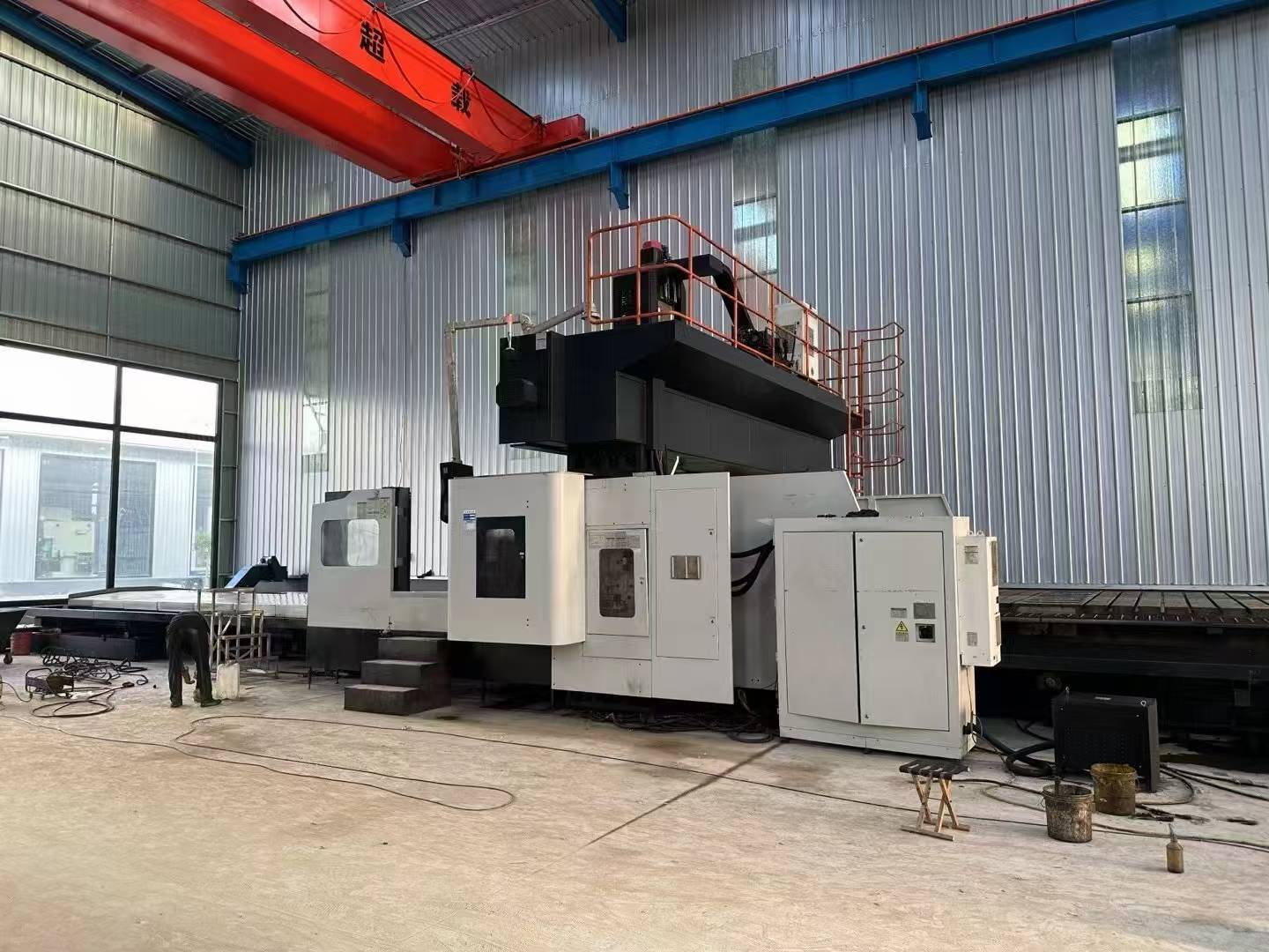 Used Niuwei 4.2 m x 10 m CNC Gantry Milling Machine with Fanuc Control, 2020 photo 3