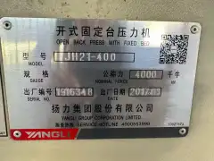 Yangli 400 Ton Pneumatic Punch Press JH 21-400 photo 9