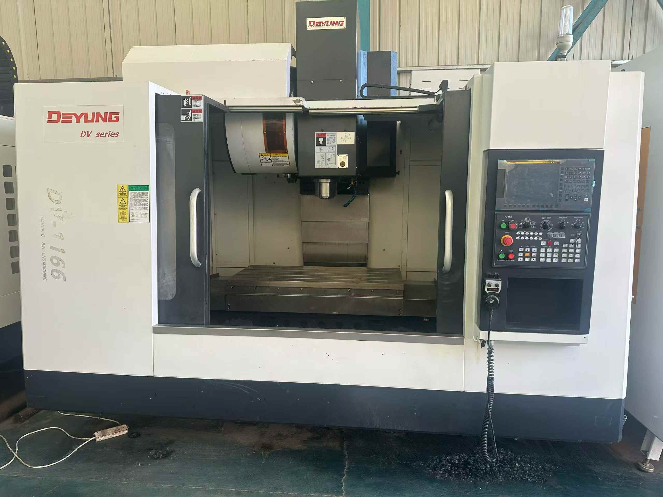 Deyang 1166 Vertical Machining Center with Fanuc Control photo 1