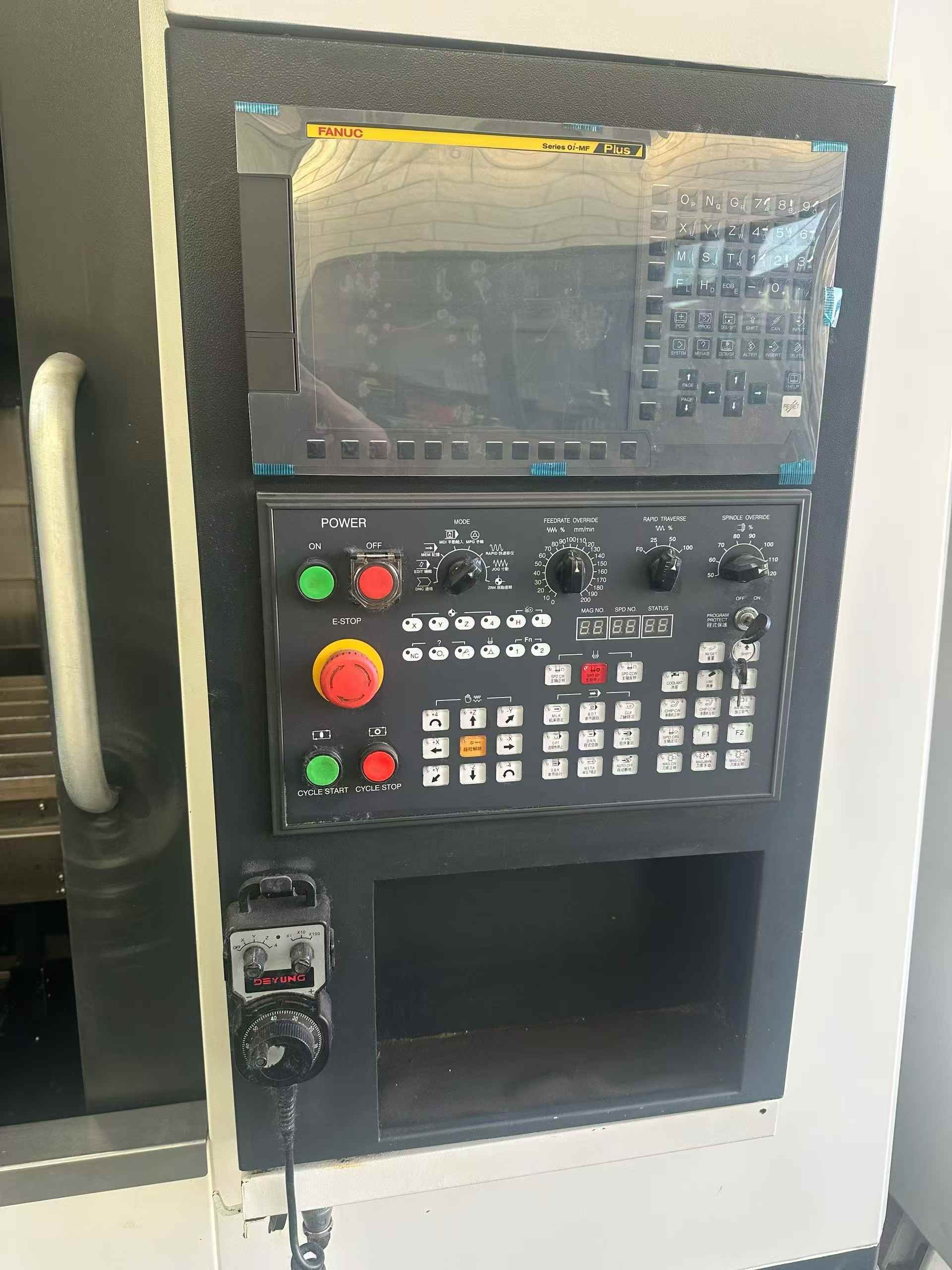 Deyang 1166 Vertical Machining Center with Fanuc Control photo 2