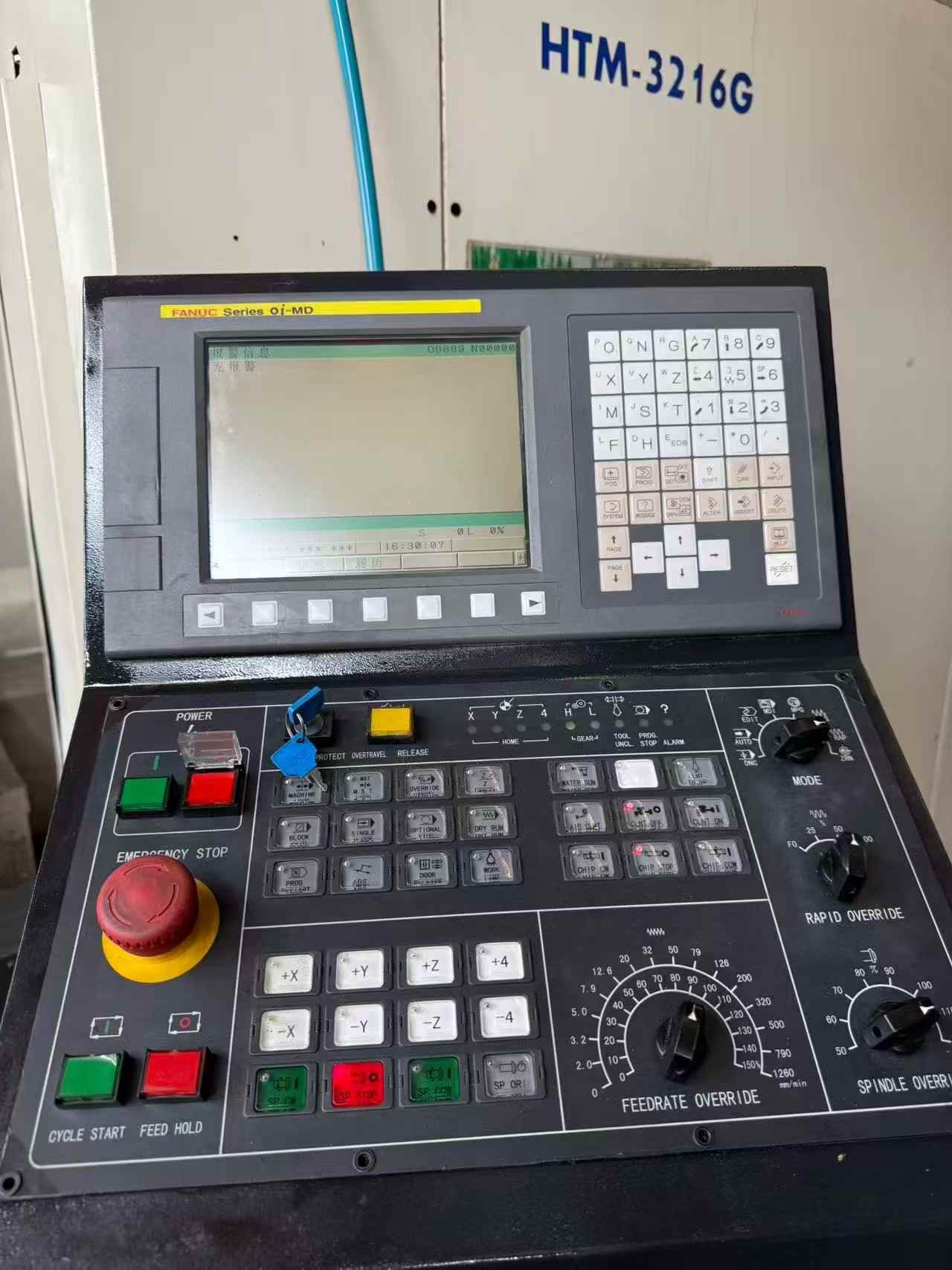 Used Haitian Precision HTM-3216 G Gantry Machining Center with Tool Magazine photo 2