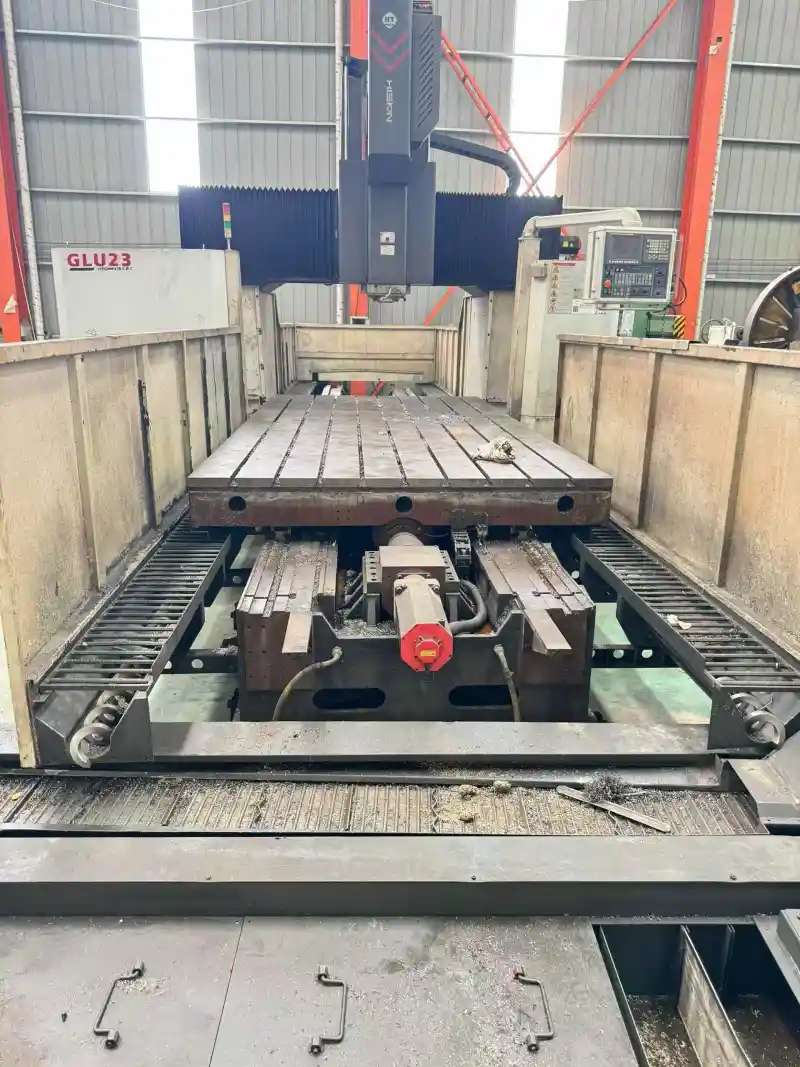Used Haitian 4028 Gantry Milling Machine with Fanuc MD Control photo 1