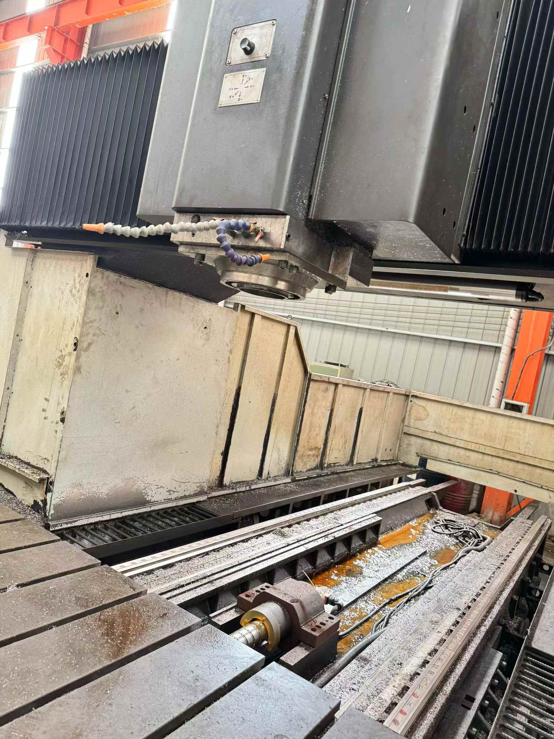 Used Haitian 4028 Gantry Milling Machine with Fanuc MD Control photo 3