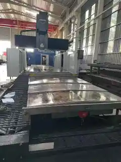 Used Haitian 6028 Gantry Milling Machine with Automatic Head and Fanuc Plus Control photo 2