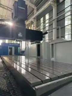 Used Haitian 6028 Gantry Milling Machine with Automatic Head and Fanuc Plus Control photo 3