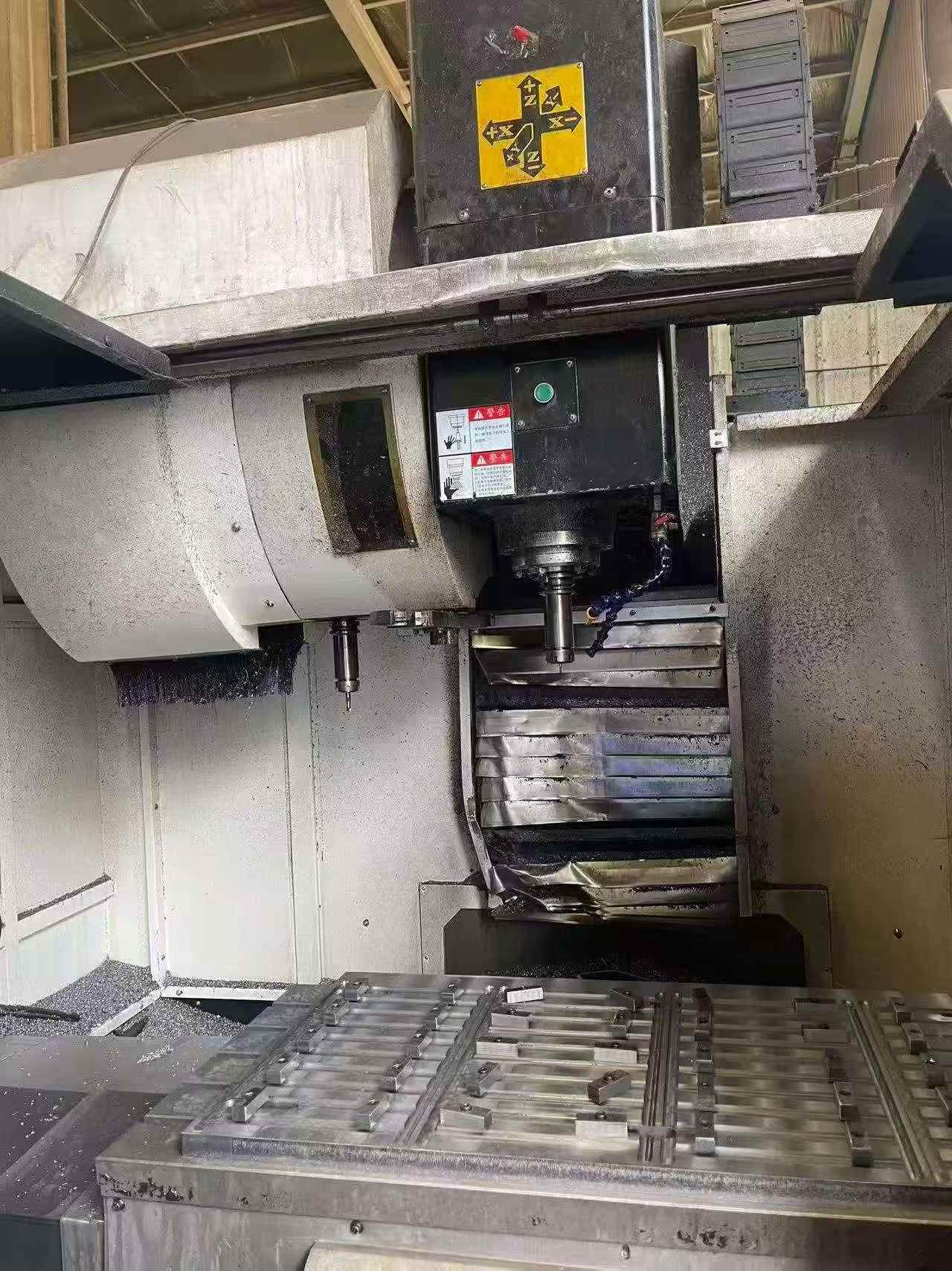 Used Taiqun 1260 Vertical Machining Center with Fanuc MF Controller photo 3