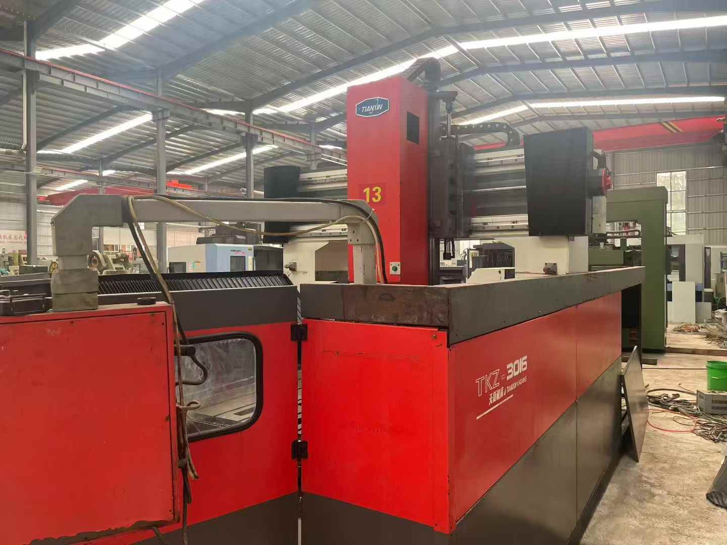 Used Tianxin 3016 CNC Gantry Drilling and Milling Machine with Fanuc MD photo 2