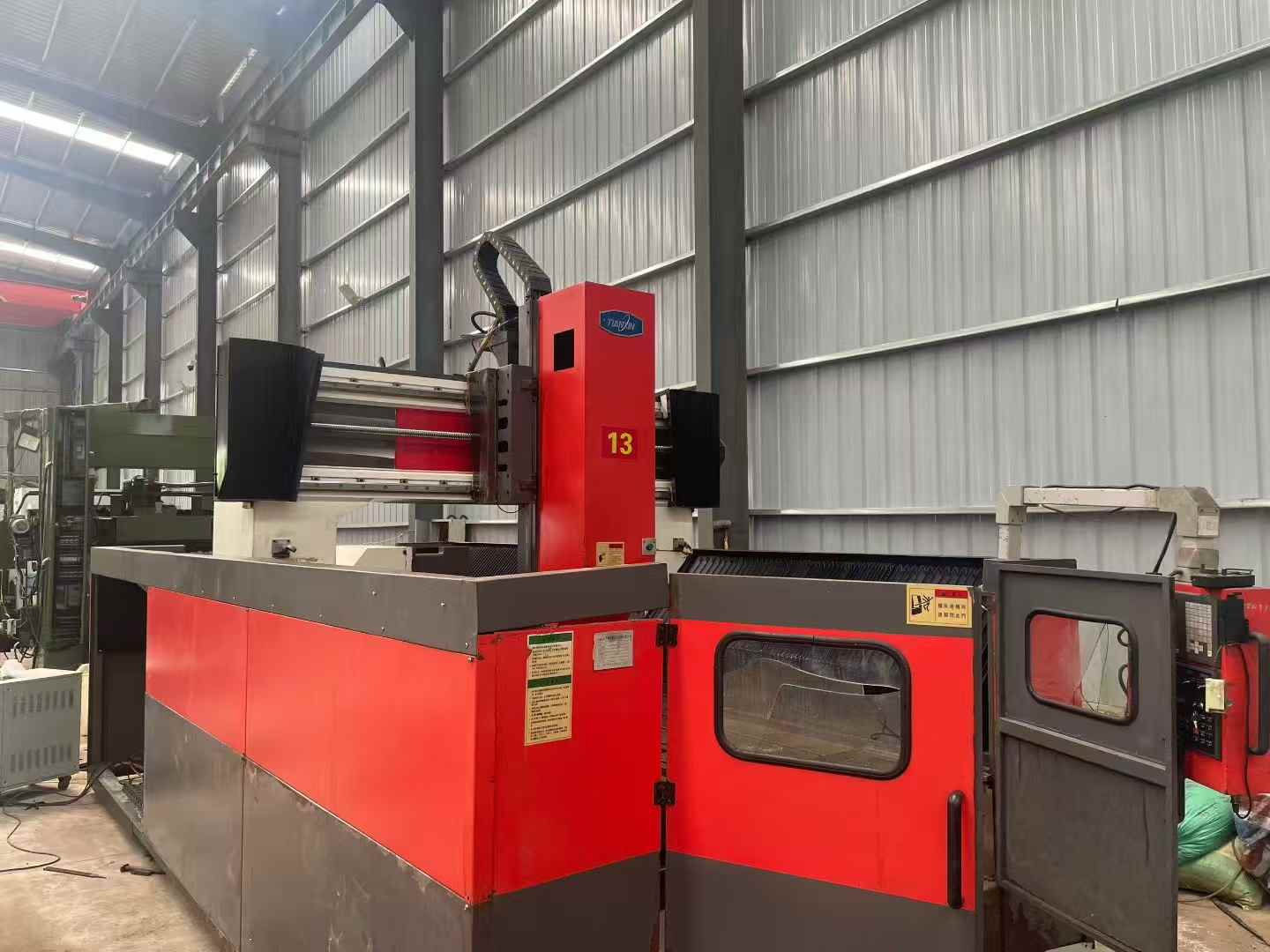 Used Tianxin 3016 CNC Gantry Drilling and Milling Machine with Fanuc MD photo 3