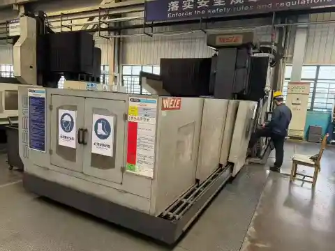 Kullanılmış Weili SB-316 Portal Freze Makinesi FANUC 31i-B ile