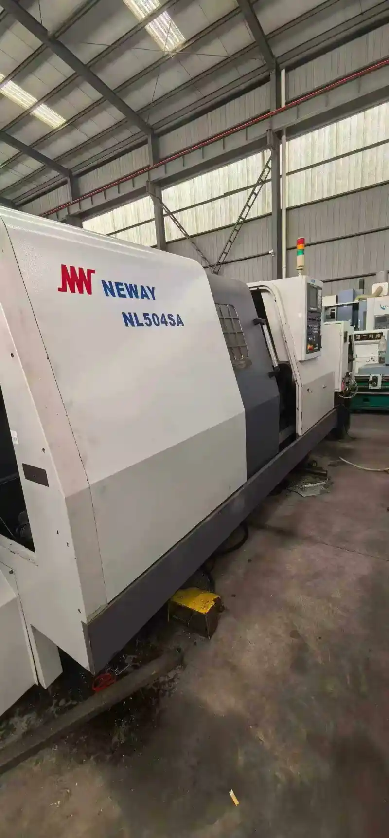 Used Neway 504 SA Slant-Bed CNC Lathe photo 1