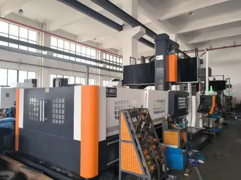 Kullanılmış Duyang DY 4021 L Gantry İşleme Merkezi (FANUC MF Plus)