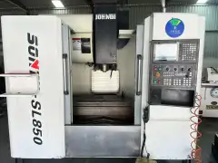 Used Qiaodi 850 Machining Center with Mitsubishi M 80 Control photo 1