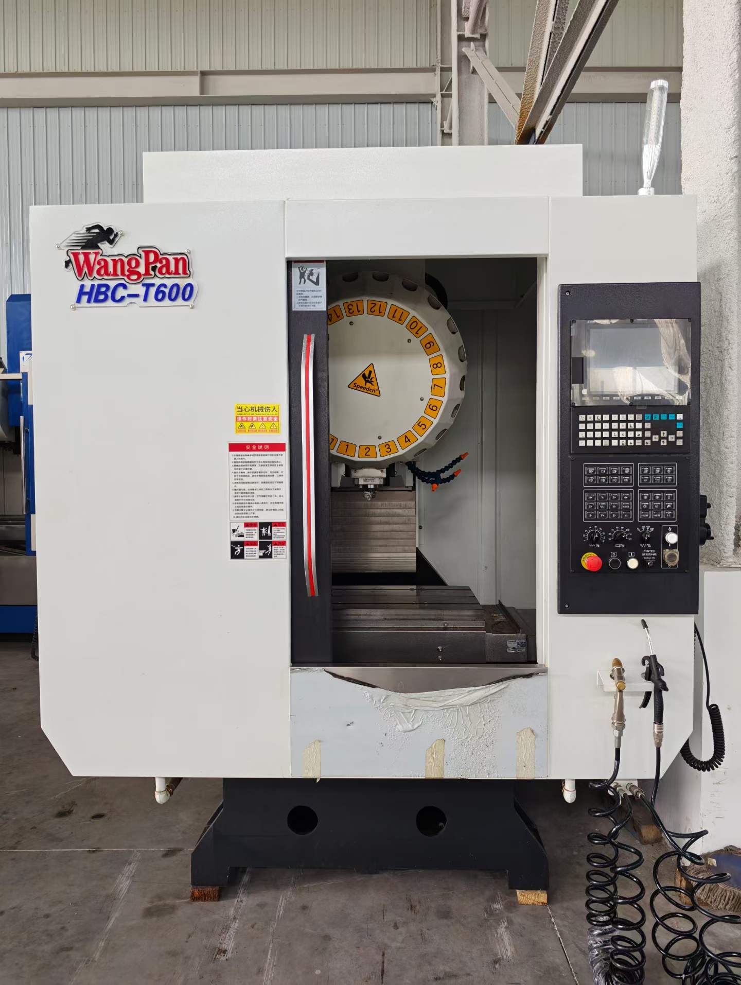 Used Wangpan T 600 Drilling and Tapping Center (Near-New, 2 Units) photo 2