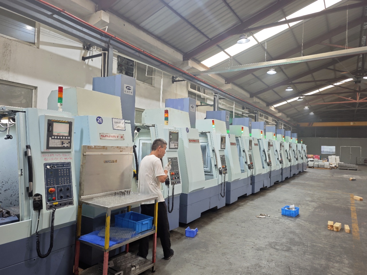 แมชชีนนิ่งเซ็นเตอร์ CAMPRO 550 พร้อมระบบควบคุม FANUC