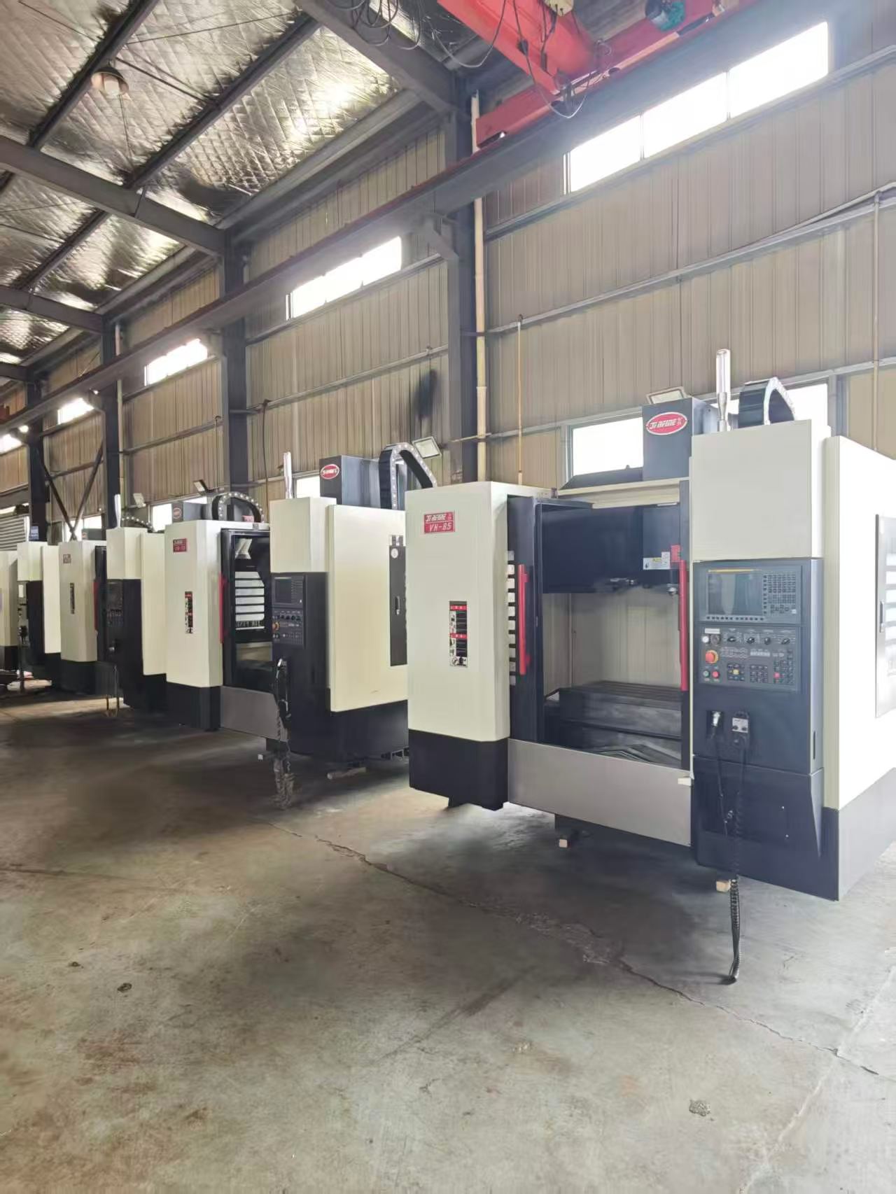 5 Units JiFINE VH 85 Machining Center with FANUC MF Plus photo 2