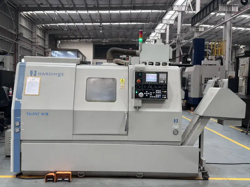 Used Hardinge TALENT-10/78 CNC Slant-Bed Lathe with FANUC 0i-TD photo 1