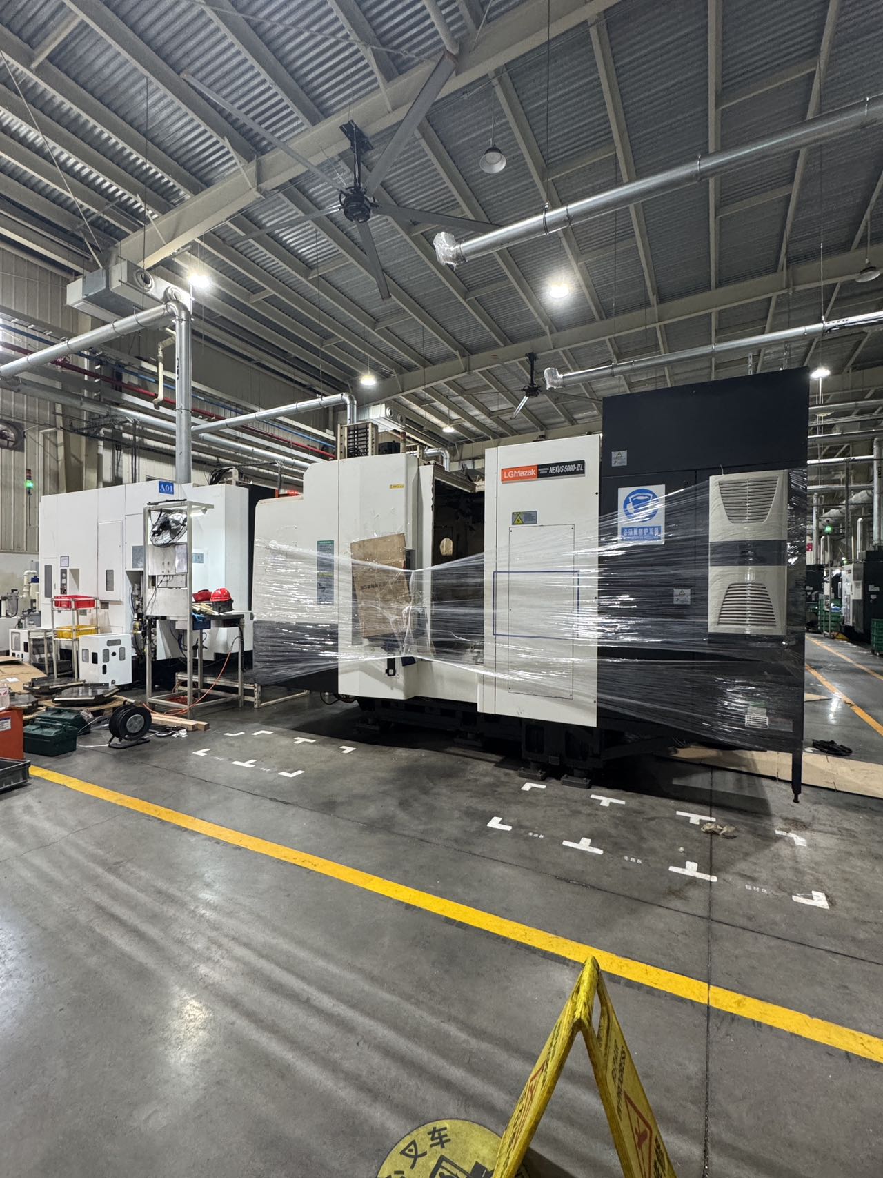 Used Mazak NEXUS 5000-II L Dual-Station Horizontal Machining Center