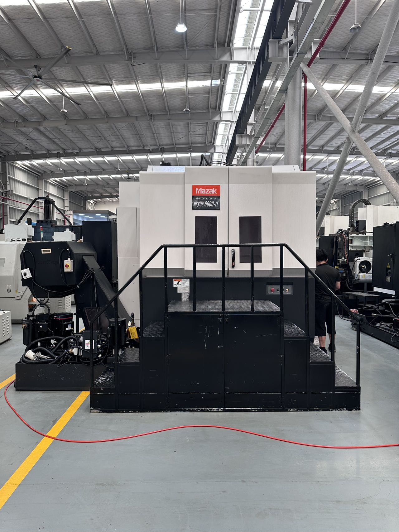 Used Mazak NEXUS 6000-II Dual-Station Horizontal Machining Center