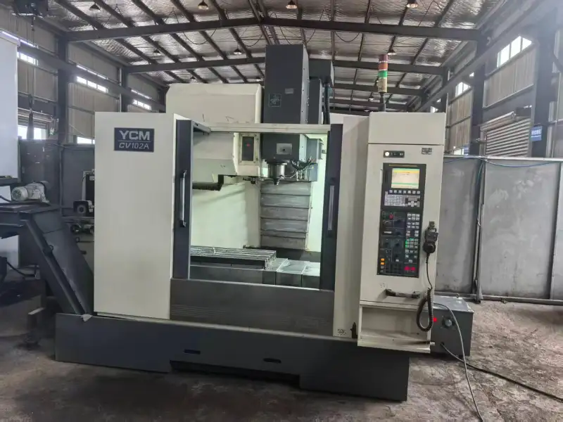 Used YCM CV 102 A Vertical Machining Center with FANUC photo 1