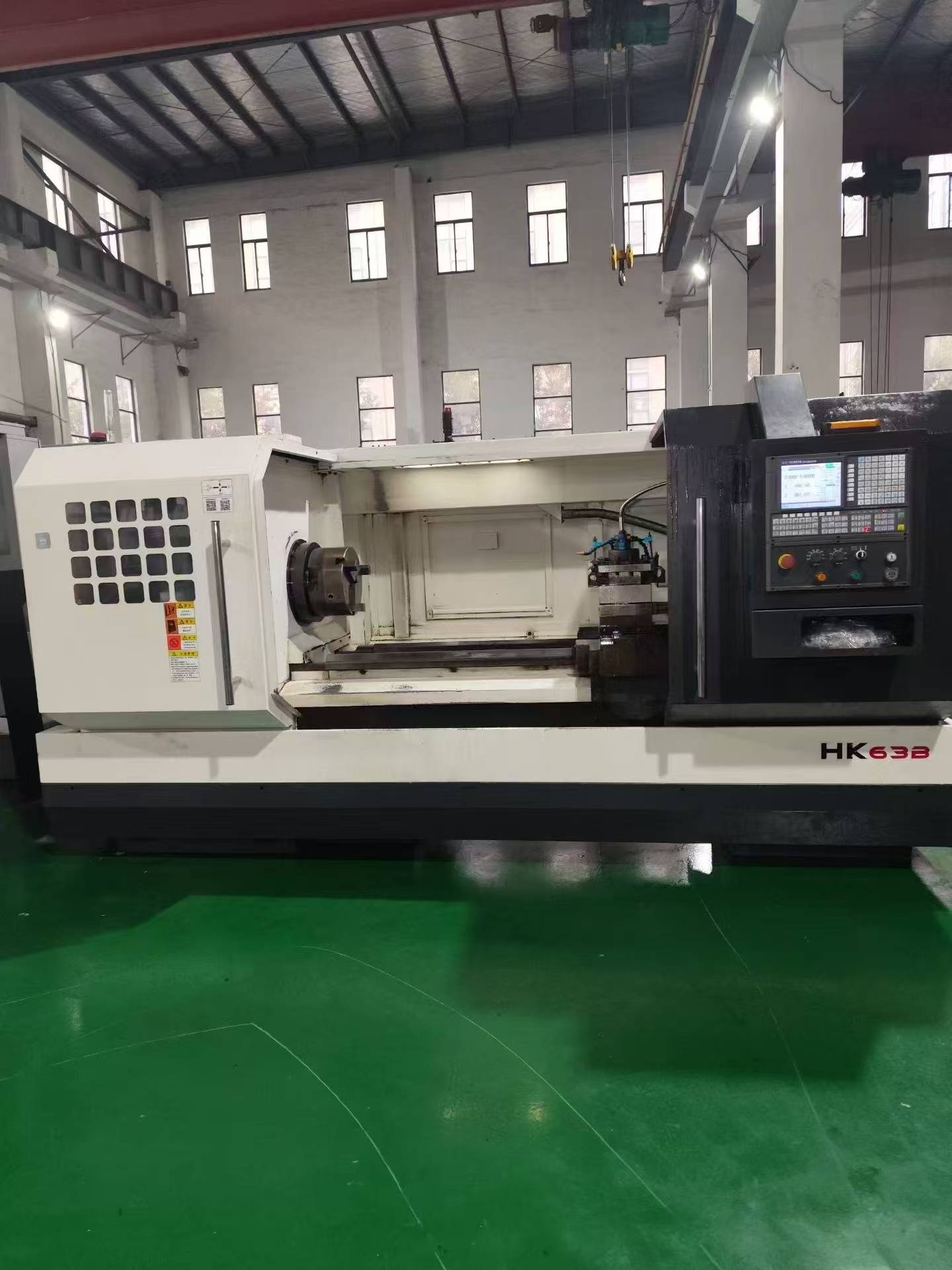 เครื่องกลึง CNC งานหนัก Baoji HK 63 B มือสอง 6163 x 1500