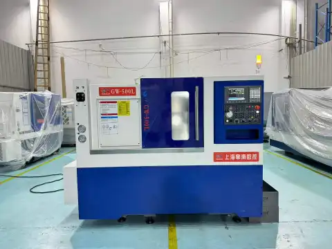 เครื่องกลึง CNC แนวเอียง Shanghai Gaowei GW-500 L ใหม่ 100% พร้อม SYNTEC 7TA