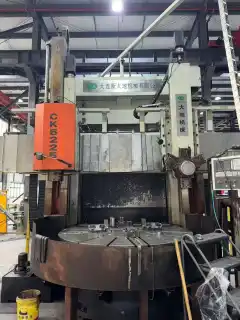 Used 2023 Dalian Xindadi 2.5 m Double-Column Dual-Tool-Post CNC Vertical Lathe photo 2