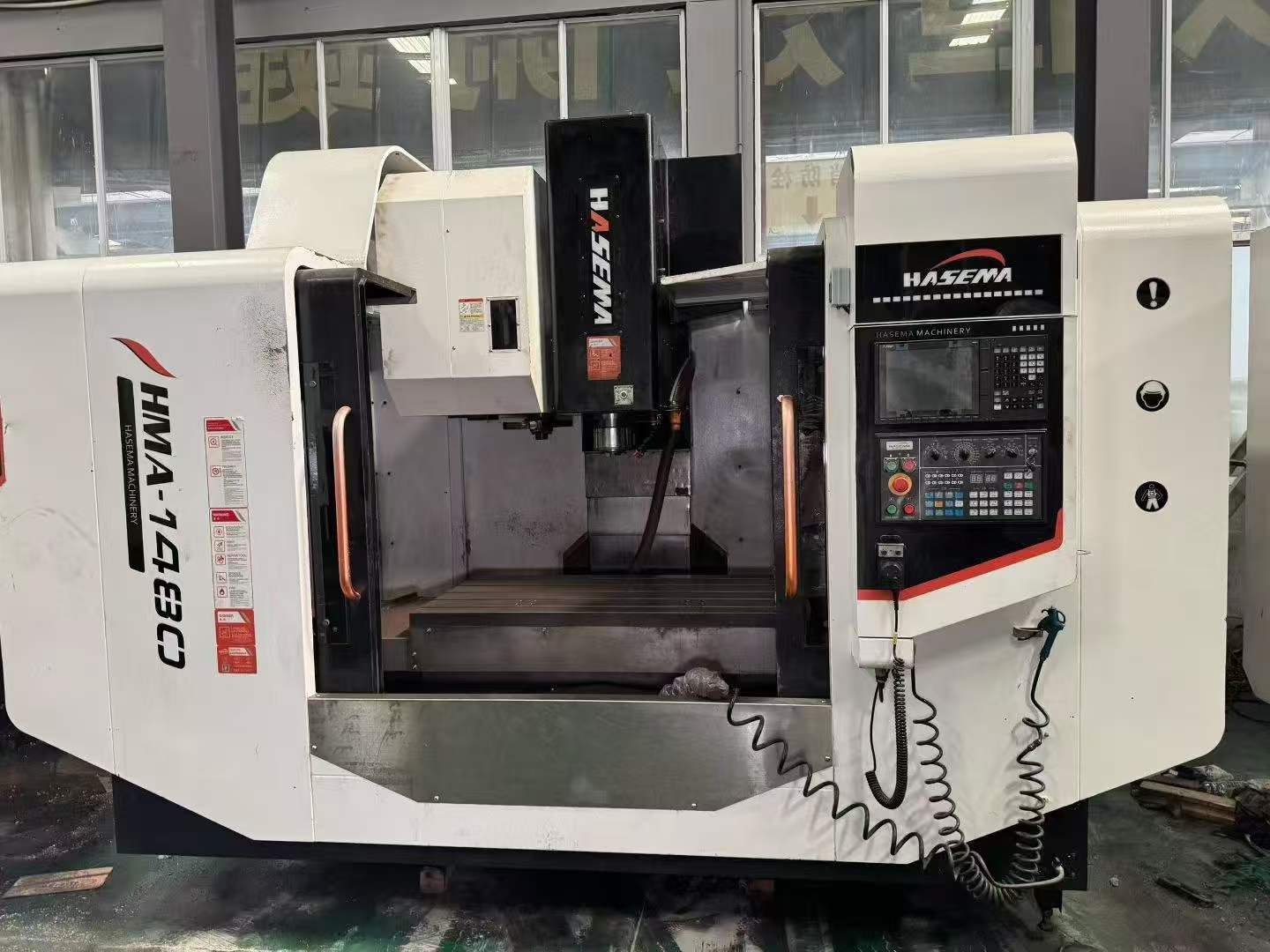 Used HAMA HMA-1480 Vertical Machining Center with Mitsubishi M 80 photo 2